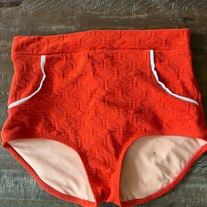 Seea Georgia High Waist Bikini Bottoms-Size Small